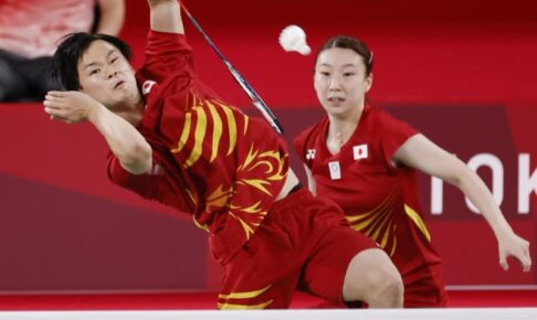 バド混合の渡辺、東野組が「銅」　同種目で初の表彰台