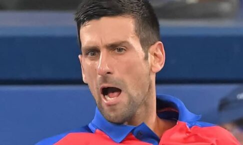 ジョコビッチが準決勝で敗れる　ズベレフに1-2