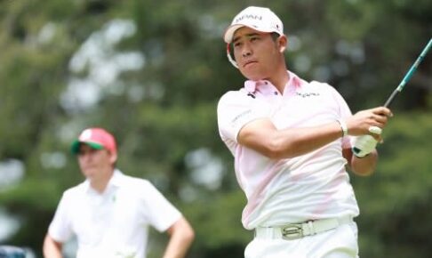 松山英樹が「67」の好プレー　首位と1差、メダル圏内で最終日へ