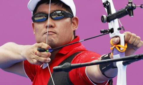 アーチェリー古川高晴「銅」　団体に続き自身3個目メダル