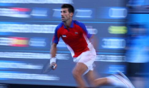 五輪=男子テニスのジョコビッチ、シングルス3位決定戦に敗れメダル逃す 五輪=男子テニスのジョコビッチ、シングルス3位決定戦に敗れメダル逃す