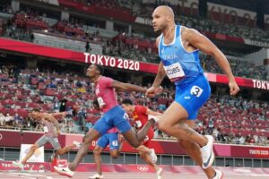 五輪＝イタリアのヤコブスが金、陸上男子100ｍ　中国の蘇は6位