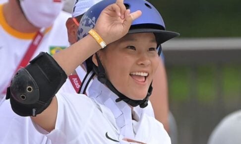 四十住さくらが涙の金メダル　開心那が銀　スケボー女子がまた快挙！