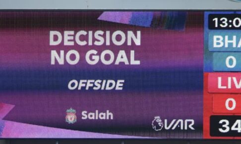 プレミアリーグ、新シーズンからVAR判定を変更 オフサイド緩和でゴール増加に期待