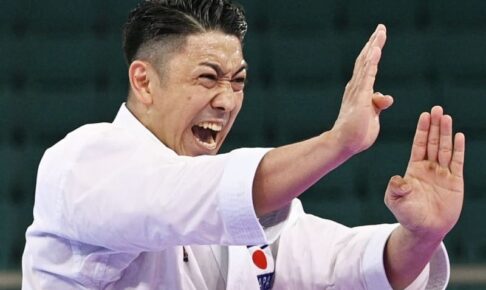 空手男子形、喜友名が五輪王者　発祥の地、沖縄出身で初の「金」