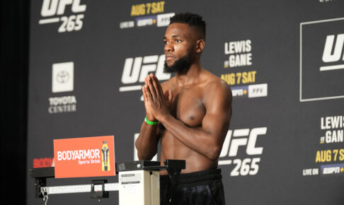 【格闘技／UFC】元RIZIN王者マネル・ケイプが痛恨の体重超過…リリース回避には難敵相手の“完勝”が必須