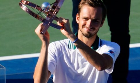 テニス＝ナショナルバンクＯＰ、メドベージェフが優勝