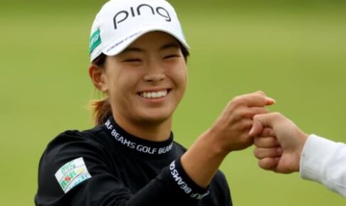 「いろいろラッキーが…」“運も味方に”渋野日向子が好発進　流れを引き寄せた好プレーの数々