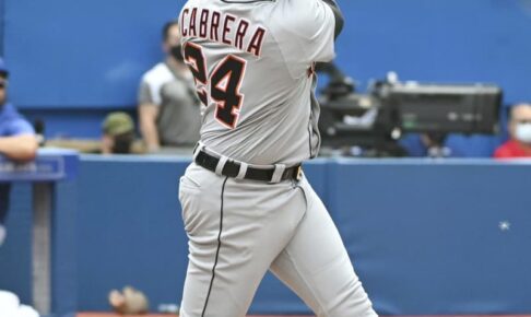 カブレラ、通算500本塁打　タイガース、史上28人目