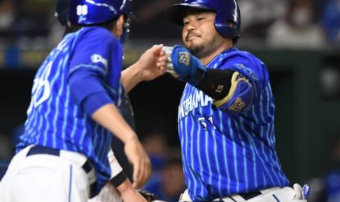 DeNA　宮崎、ソト、牧が3者連続本塁打　七回、一発攻勢で奥川をKO