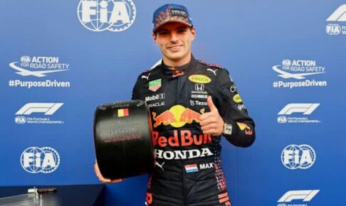 雨の難コンディションでフェルスタッペンがポール獲得、ラッセルが2番手に。角田は17番手【予選レポート／F1第12戦】