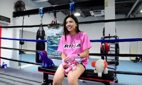 RIZIN　副反応で搬送のぱんちゃんが公開練習で回復アピール　KO意欲