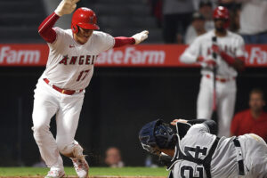 【MLB】大谷翔平、“神走塁”でメジャーの歴史に名を刻む　42本塁打22盗塁はリーグ史上4人目