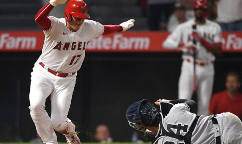 【MLB】大谷翔平、“神走塁”でメジャーの歴史に名を刻む　42本塁打22盗塁はリーグ史上4人目