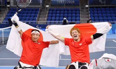 車いすテニス、諸石・菅野組が銅　メダル25個、前回超える