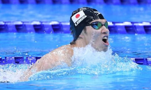 パラ競泳　全盲のエース・木村敬一が初の金メダル獲得　富田との一騎打ち制し悲願
