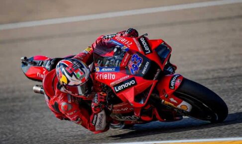 MotoGP第13戦アラゴンGP：ミラーが初日総合トップ。マルク・マルケスはFP1でトップもFP2で転倒喫する