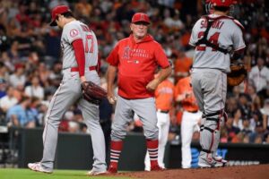 【MLB】大谷翔平、103年ぶり偉業はお預け　先制44号ソロも4回途中9安打6失点で10勝目ならず