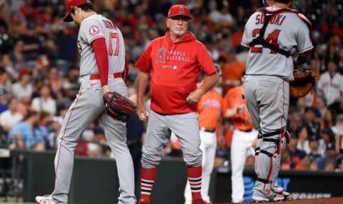 【MLB】大谷翔平、103年ぶり偉業はお預け　先制44号ソロも4回途中9安打6失点で10勝目ならず
