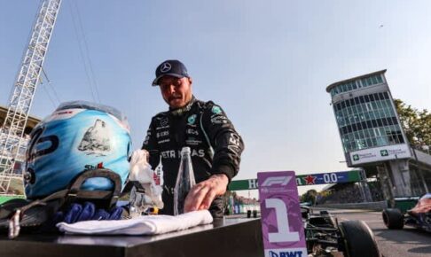 スプリント予選を制したボッタス「この速さがあれば最後尾から順位を上げていける」メルセデス／F1第14戦