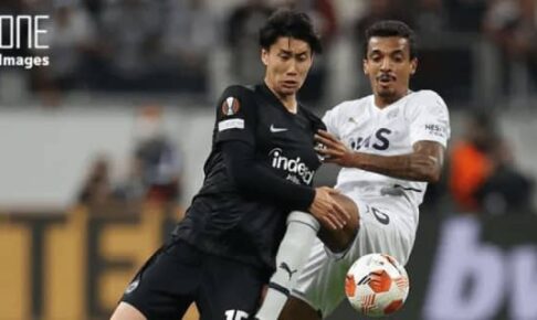 鎌田スタメンのフランクフルトが辛くもドロー レスターはナポリに2点差追い付かれ引き分け