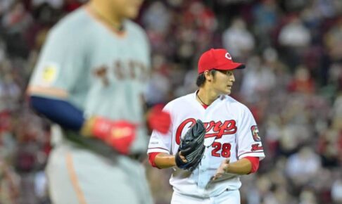 広島・床田がプロ初完封「鳥肌が立ちました」要所を締めて巨人打線を抑え込む