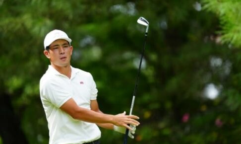 中島啓太が腰痛のため棄権　先週は史上5人目のアマV達成