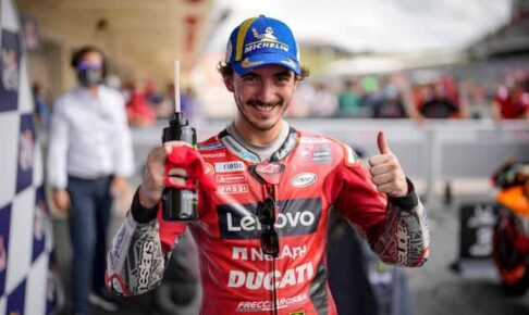 MotoGP第15戦アメリカズGP：バニャイアが3戦連続のポールポジション獲得。中上貴晶は2列目に並ぶ