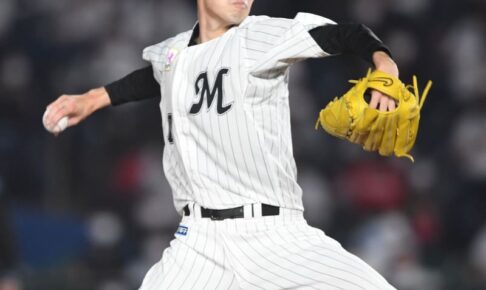 ロッテ・佐々木朗希は7回2失点の好投　最速158キロ　則本昂に一歩も引かず8K