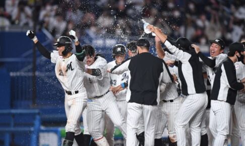 ロッテ岡大海サヨナラ2ラン　今季2本目「みんながいい形で回してくれた」マジック8