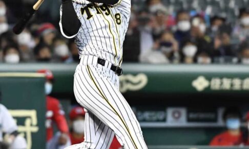 阪神・佐藤輝が約２か月ぶり長打「久しぶりの快音うれしかった」