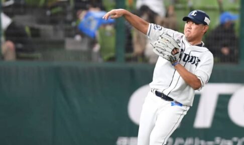 松坂大輔　引退試合は四球　最速118キロも渾身投球　23年のプロ生活に終止符
