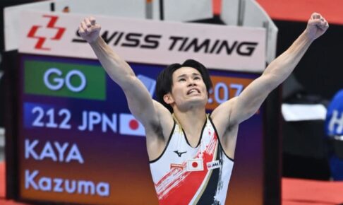 萱和磨があん馬で銀メダル！「五輪メダリストのプライドがあった」南一輝も床で銀