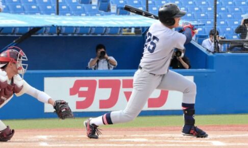 清原ジュニアの慶大・正吾が“神宮初安打”父見守る中、盗塁も成功　フレッシュ早慶戦