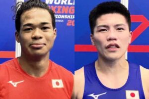 日本勢初快挙、岡沢セオンと坪井智也が金メダル　ボクシング世界選手権　過去最高は村田諒太の銀