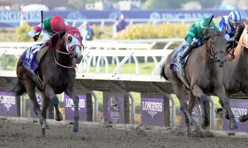 【BCディスタフ】日本調教馬マルシュロレーヌが大金星　矢作厩舎はラヴズオンリーユーに続く同日BC2勝目