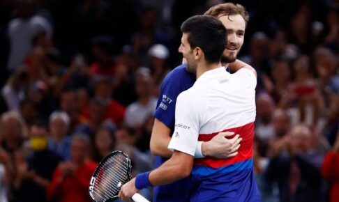 テニス=メドベージェフ「ジョコビッチのすごさは引退後分かる」 テニス=メドベージェフ「ジョコビッチのすごさは引退後分かる」