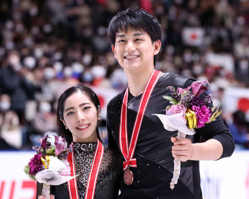 フィギュア りくりゅうペア快挙 銅メダルで三浦は号泣 理由はまさかの悔し泣き Spread