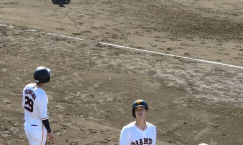 CSファイナル敗退の巨人若手が休日返上で再始動　松原「休んでる場合じゃない」