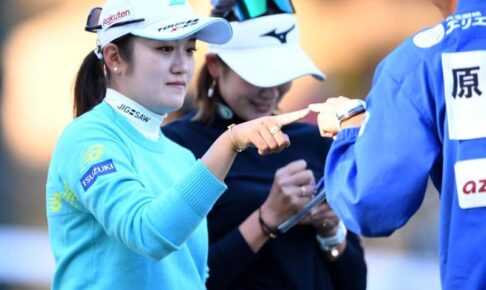 賞金女王を争う稲見は17位に浮上、古江は38位に後退　三ケ島、柏原が首位