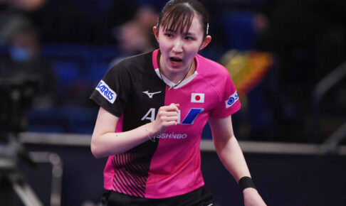 早田ひなの勢いが止まらない！アフリカ女王を撃破で16強 国際大会24連勝【世界卓球2021】