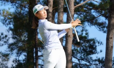 渋野日向子が29位タイ後退で米ツアー出場権獲得に暗雲　古江彩佳は5位タイと上位キープ