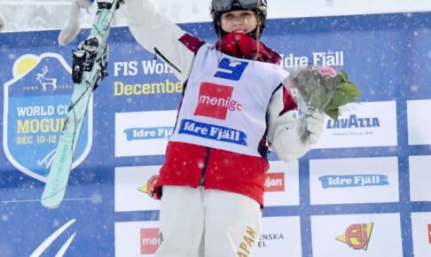 川村あんりが初V、堀島も優勝　W杯モーグル第2戦