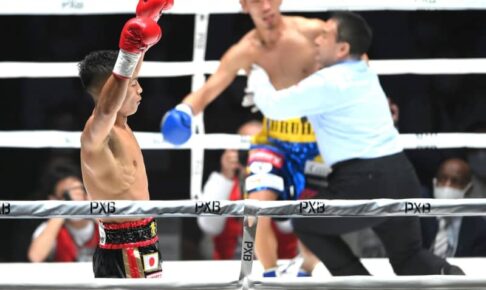 元K-1王者の武居由樹が59秒殺　デビューから3連続1回KO