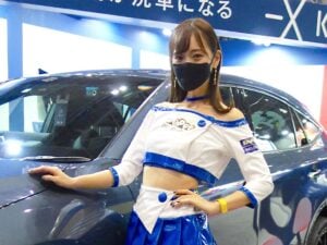 【モータースポーツ】東京オートサロン2022に12万6869人が来場　会場を彩る女性たち