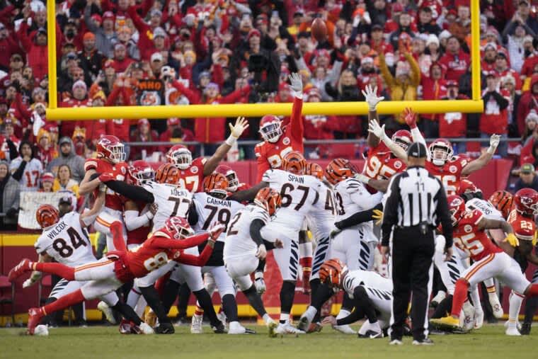 【NFL】オーバータイムでチーフスを制したベンガルズがAFC王者に 【NFL】オーバータイムでチーフスを制したベンガルズがAFC王者に