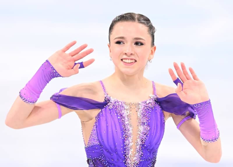 異次元の強さ!15歳ワリエワがSP90.18 初五輪でも圧巻演技 異次元の強さ!15歳ワリエワがSP90.18 初五輪でも圧巻演技