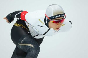 北京五輪2戦目で銀メダルを獲得した高木美帆（C）Getty Images
