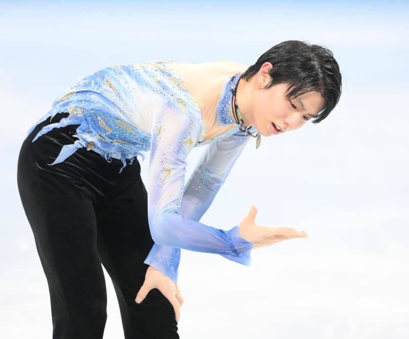 羽生結弦 五輪で初めてSP首位ならず 冒頭4回転が1回転に、95.15点 羽生結弦 五輪で初めてSP首位ならず 冒頭4回転が1回転に、95.15点