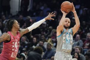 【NBA】チーム・レブロンが勝利　オールスター戦